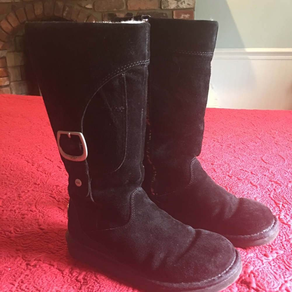 Ugg Women’s Cargo Black Boots Size 6 6.5